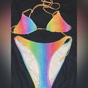 Triangl Rainbow Bathing Suit